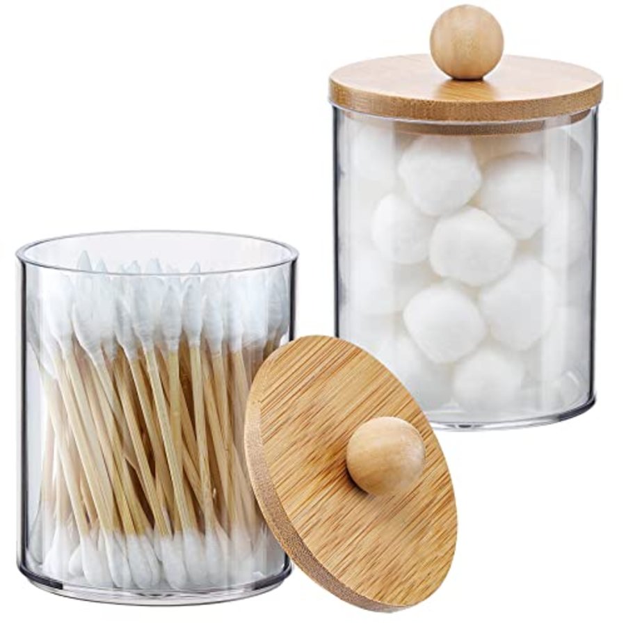VITEVER Bamboo-Lid Apothecary Jars view 6