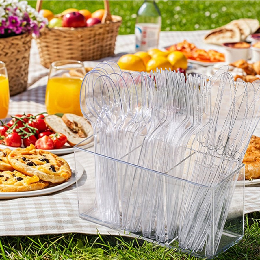 VITEVER Heavy-Duty Plastic Spoons view 6