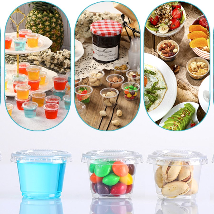 VITEVER Jello Shot Cups with Lids view 6