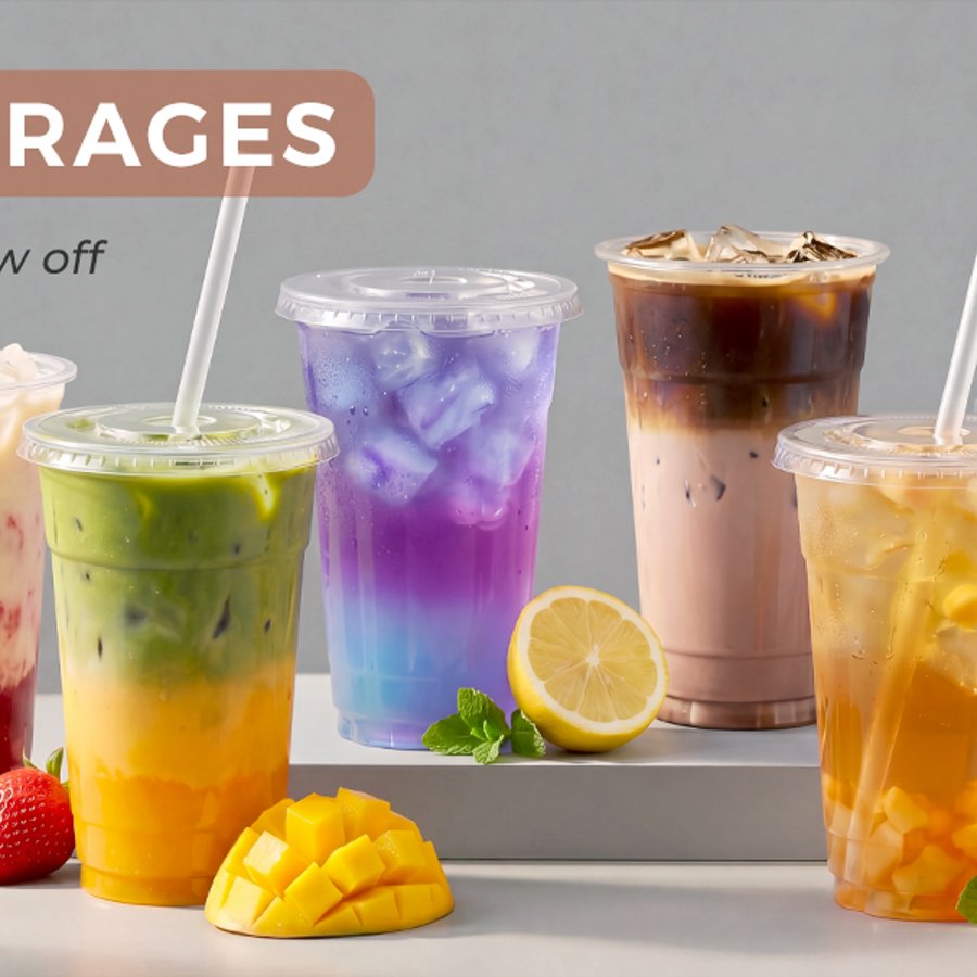 VITEVER Party Cups with Lids & Straws view 5