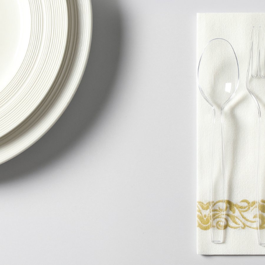 VITEVER Plastic Silverware Set view 6
