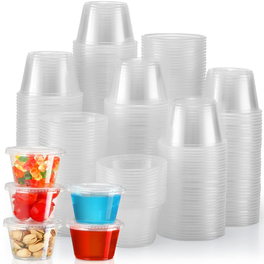 VITEVER Portion Cups with Lids