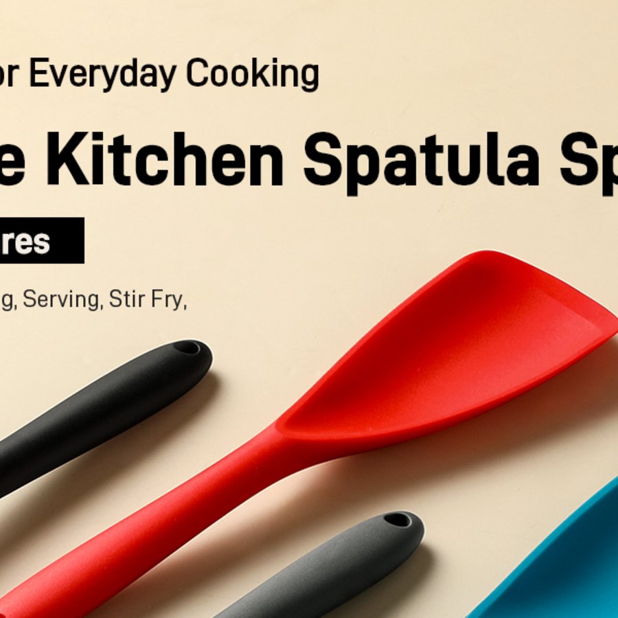 VITEVER Silicone Spatula & Spoon Set view 3