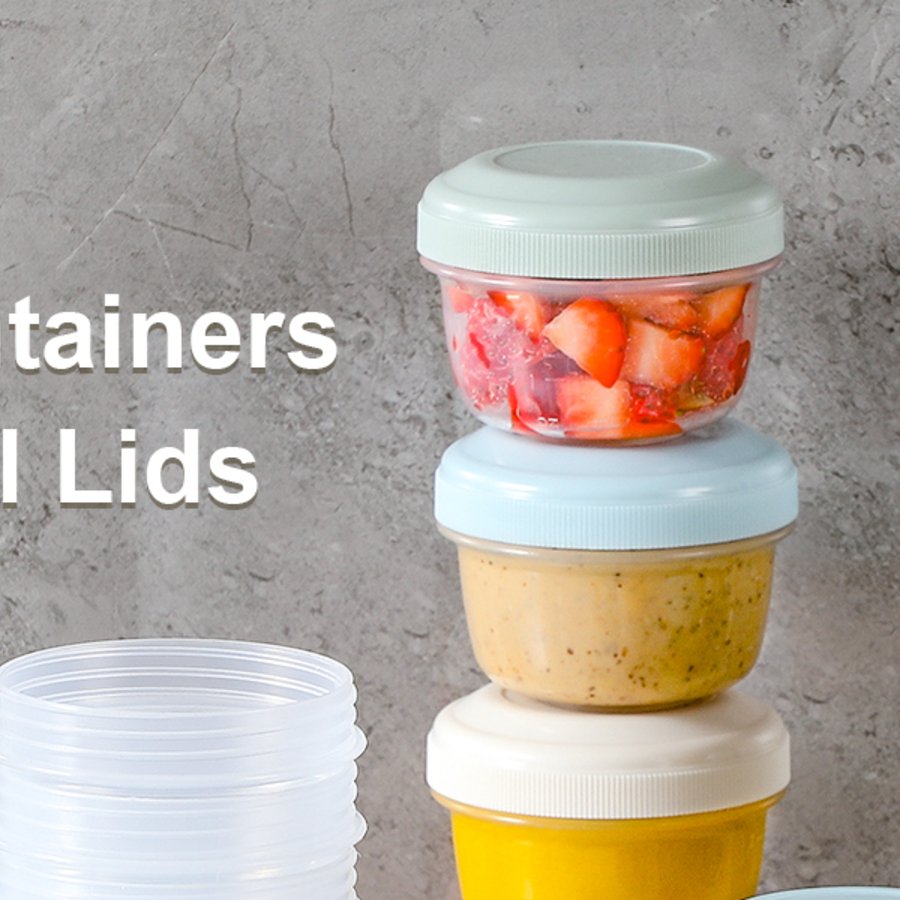 VITEVER Small Containers with Lids view 2
